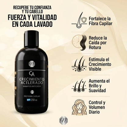Shampoo Crecimiento Capilar Acelerado
